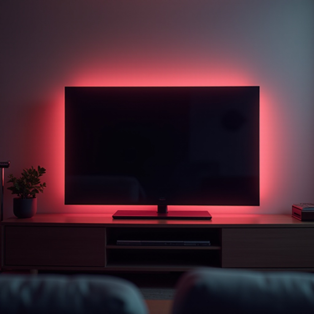 lumina roșie intermitentă pe televizorul LG