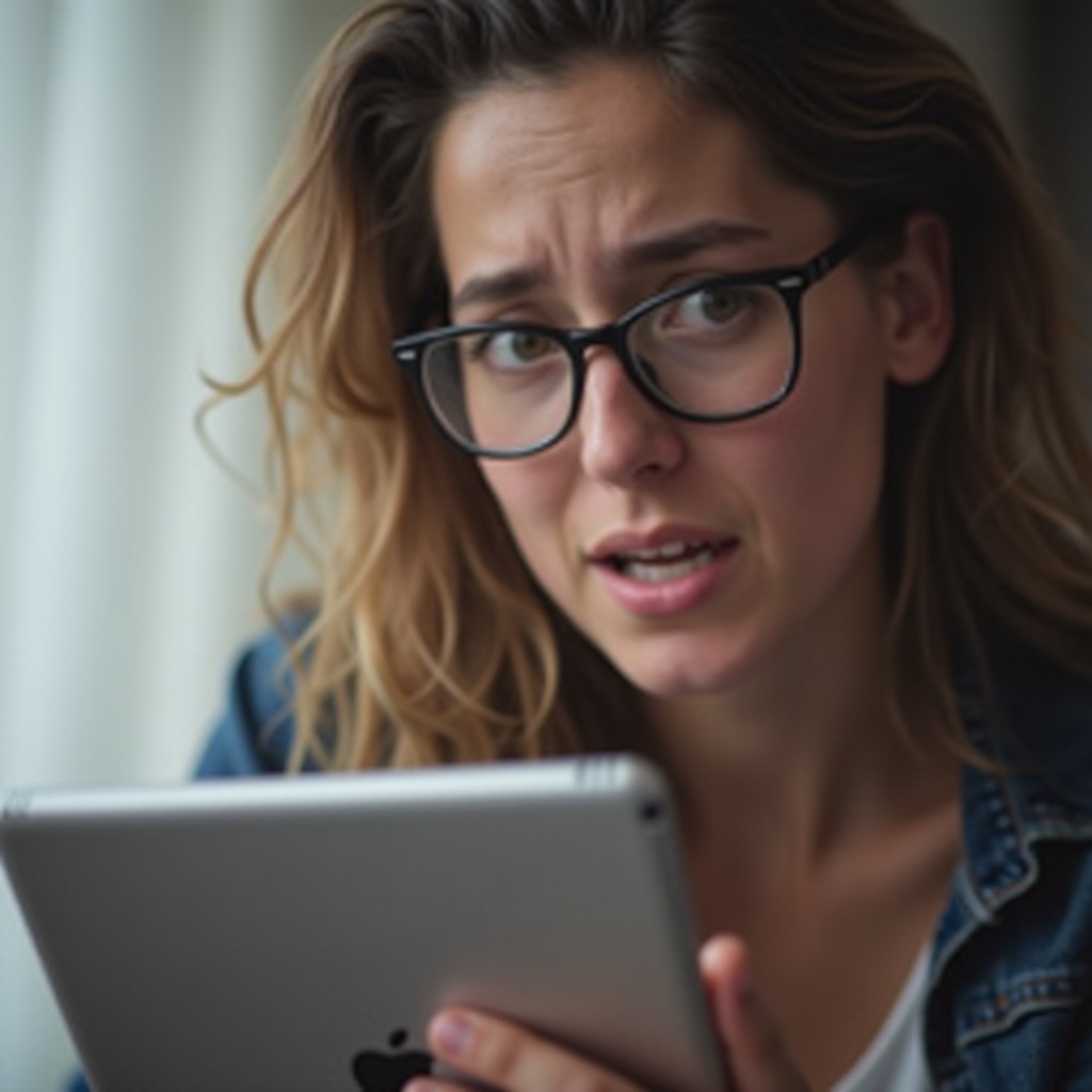 камера iPad перестала работать