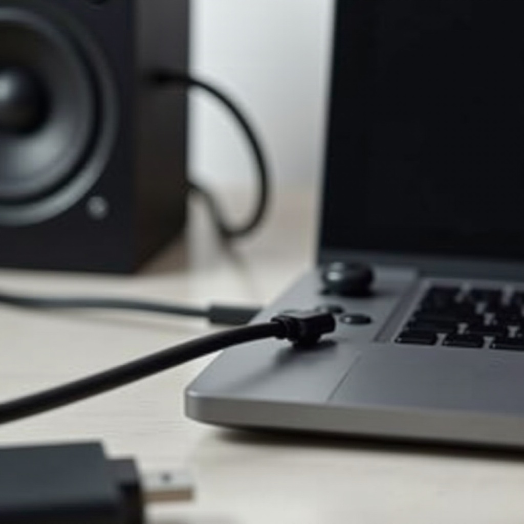 connect switch to computer speakers with usb c