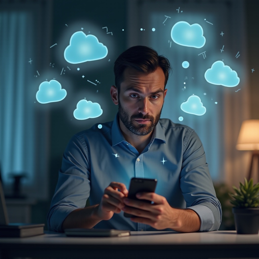 Размер резервной копии iPhone не соответствует