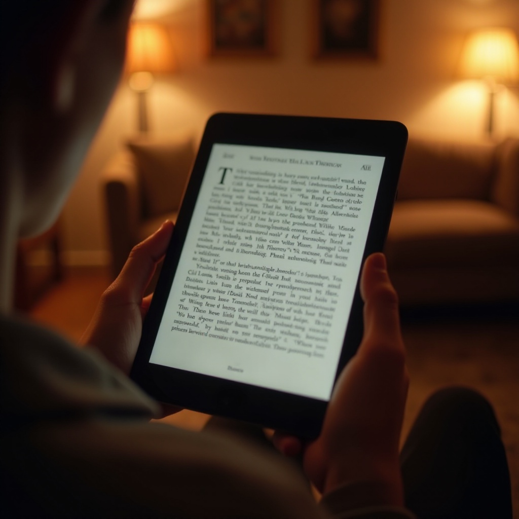 آيباد ميني كقارئ إلكتروني