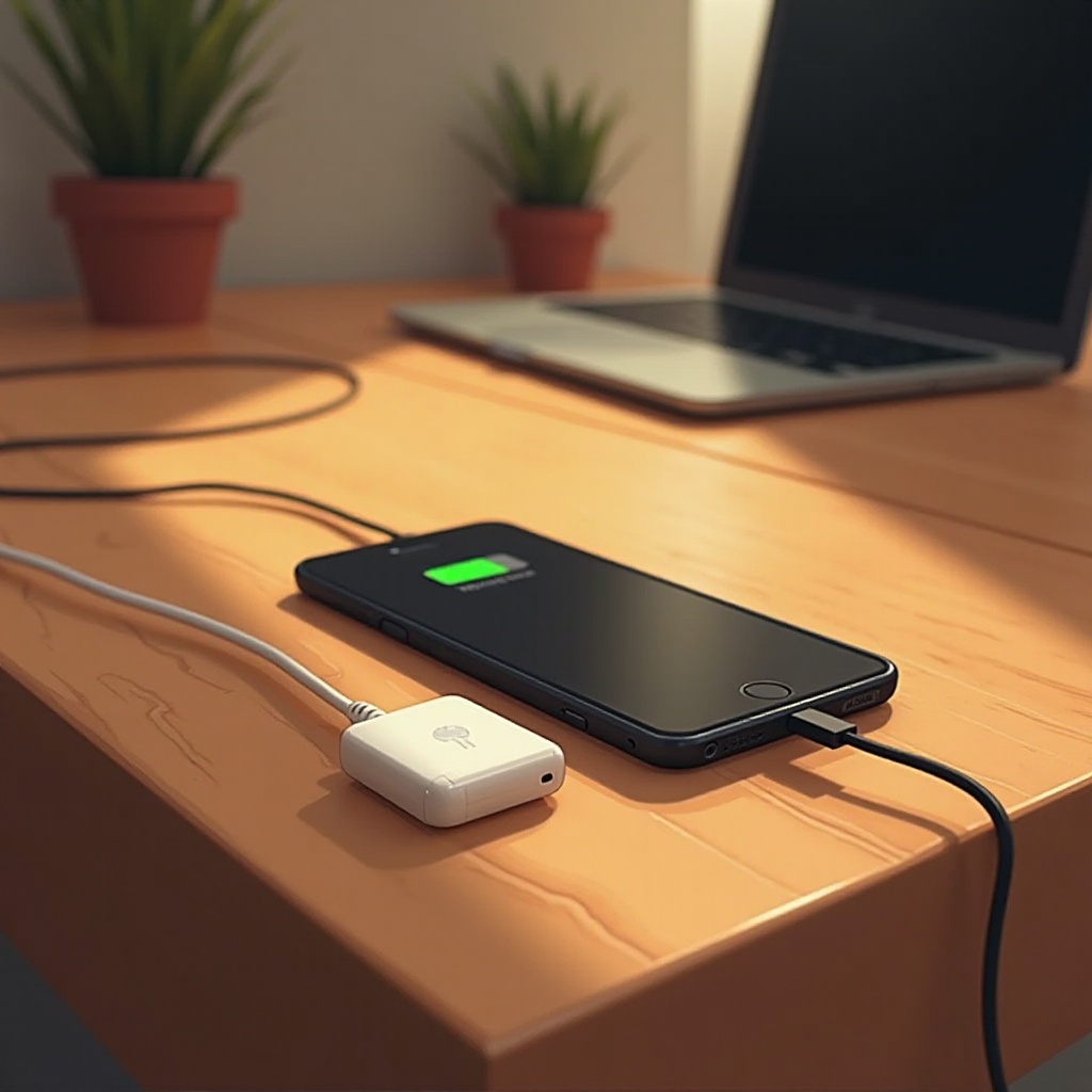 încărcarea va continua când iPhone-ul revine la temperatura normală