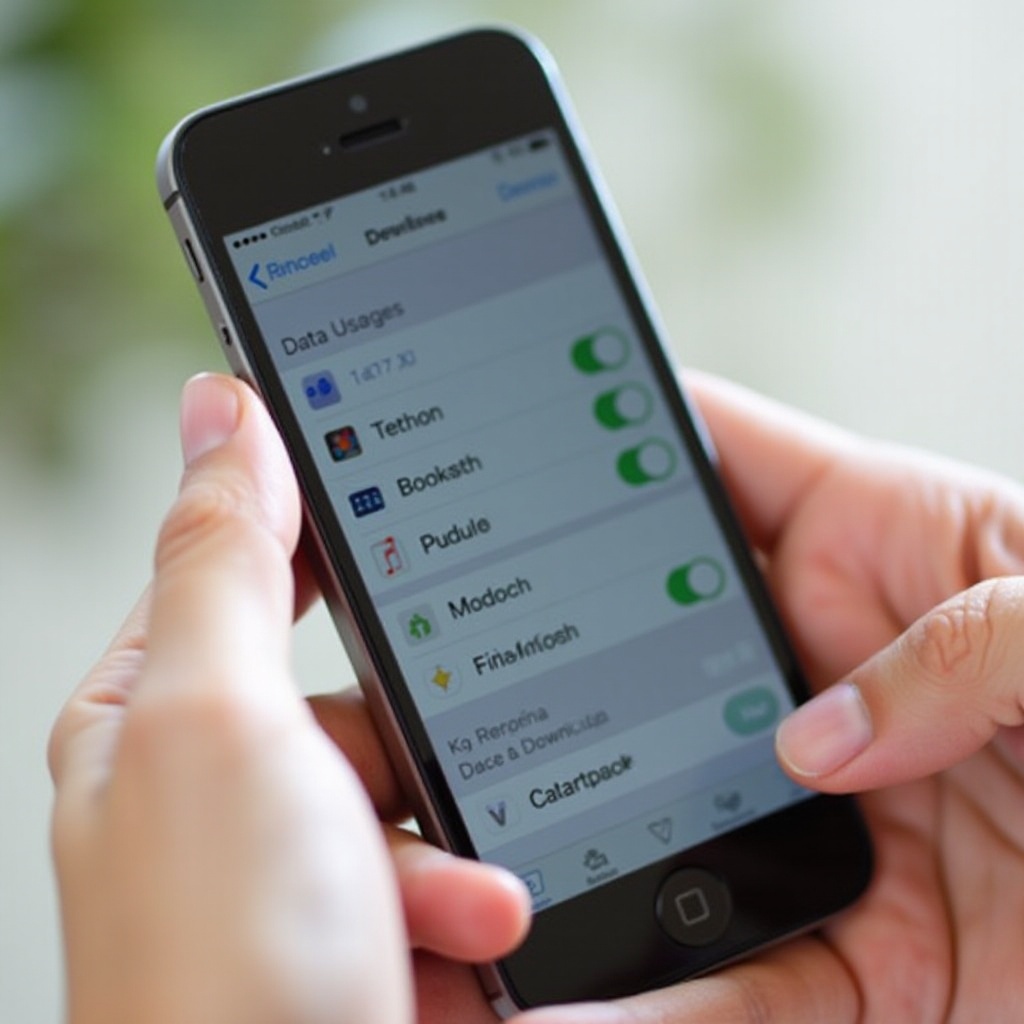 jak sprawdzić zużycie danych na iPhone