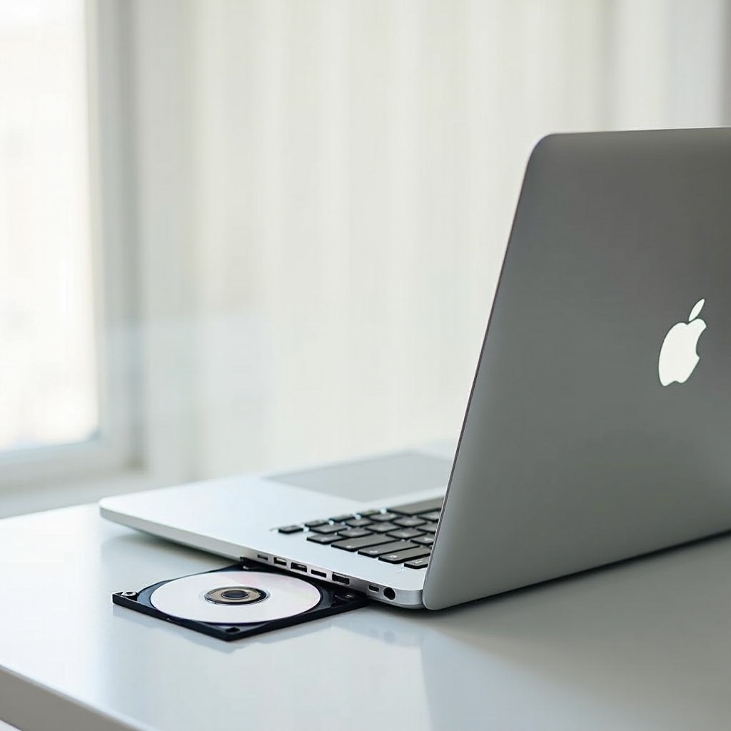 كيفية استخدام القرص المضغوط على MacBook Air