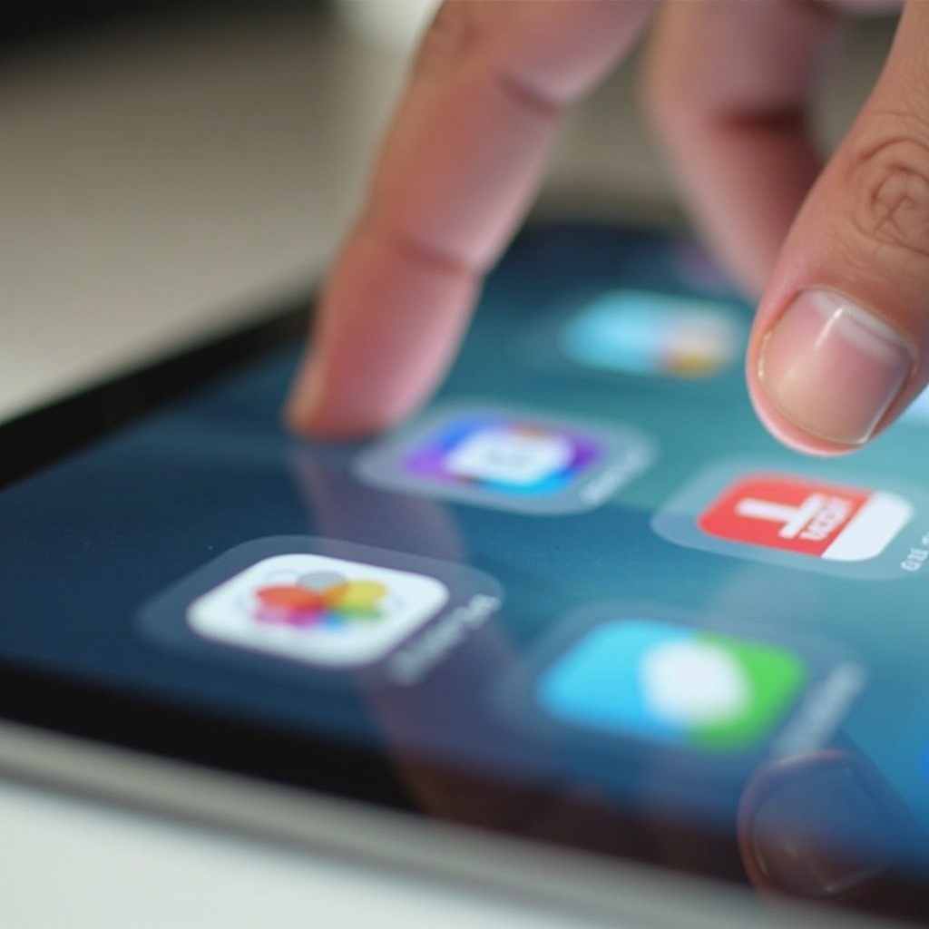 how do you move icons on ipad