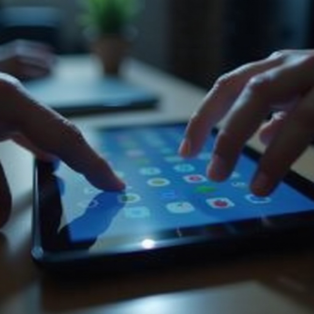 ekran dotykowy tabletu Samsung Galaxy nie działa