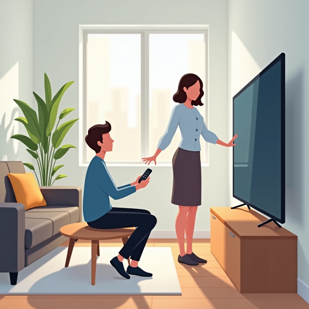 how to use a tv without a remote