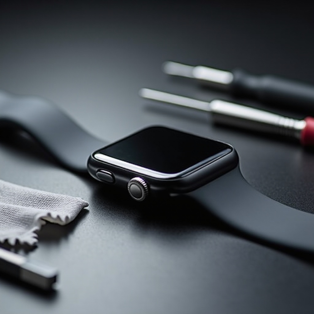 butonul lateral al ceasului Apple este blocat