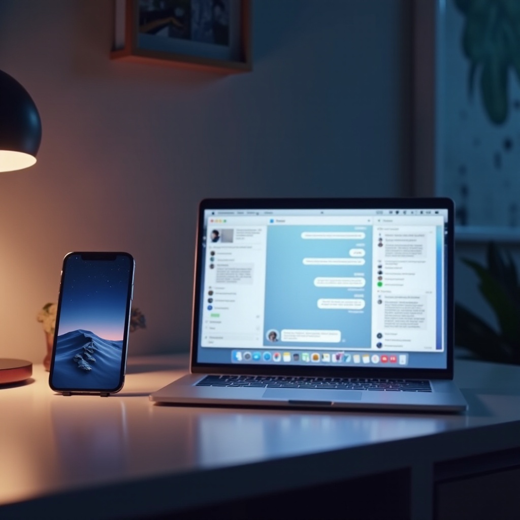 копировать iMessages с iPhone на Mac