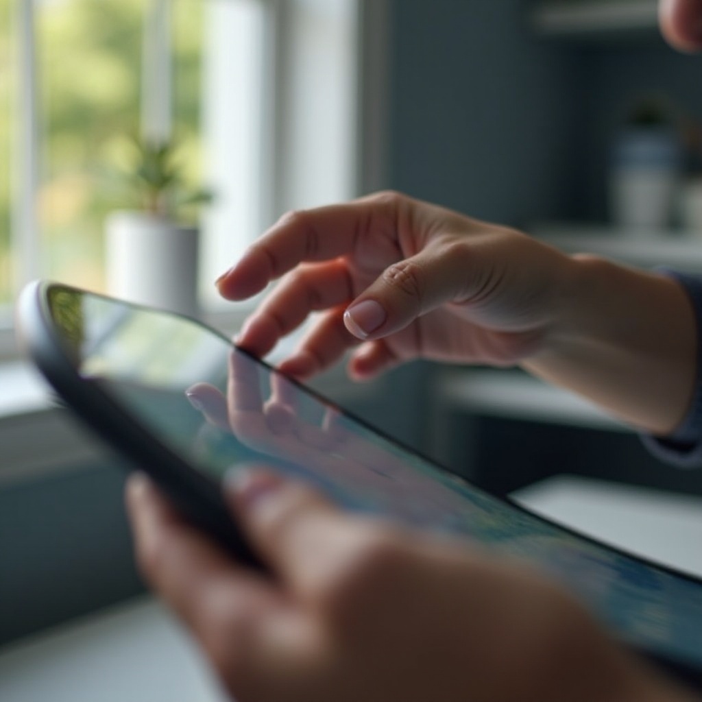 شاشة اللمس لجهاز سامسونج جالاكسي اللوحي لا تعمل