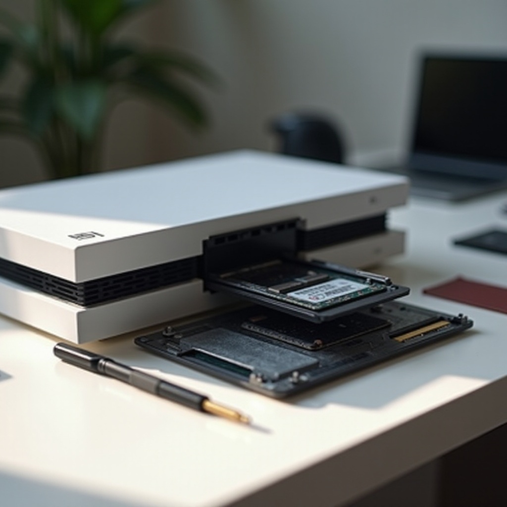 jak zainstalować pamięć w PS5