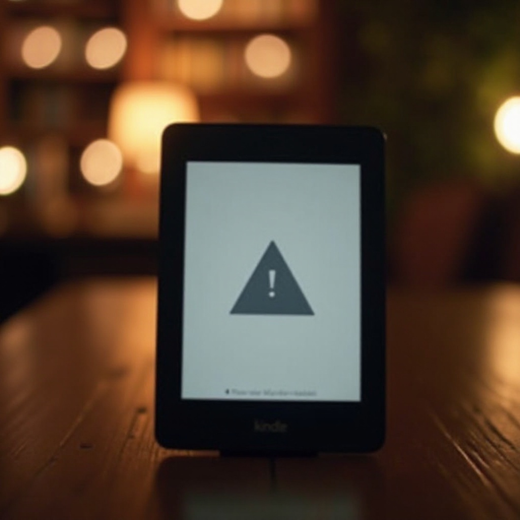 удивителен знак на батерията на Kindle