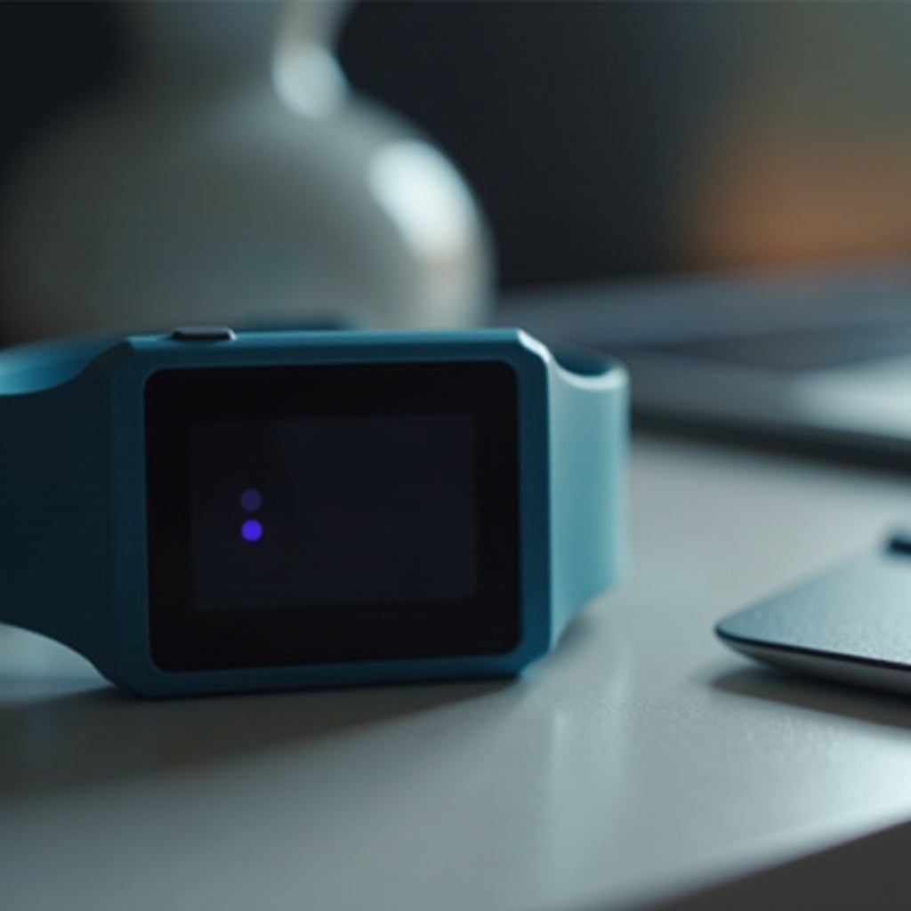 wyświetlacz fitbit nie działa