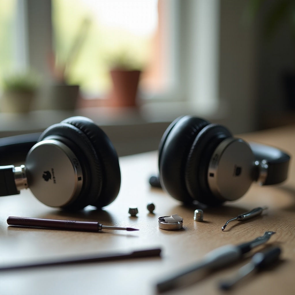 счупени слушалки Apple