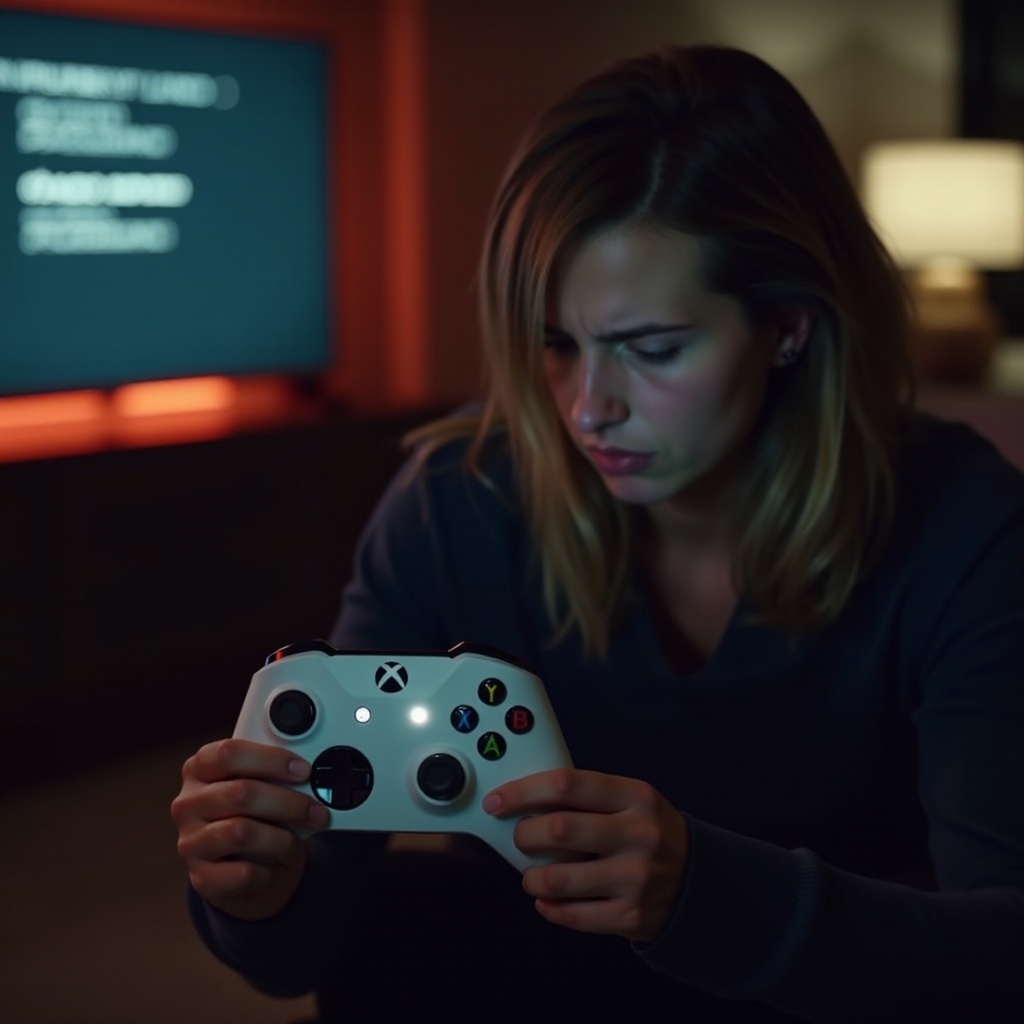 защо мига контролерът на xbox one и не се свързва