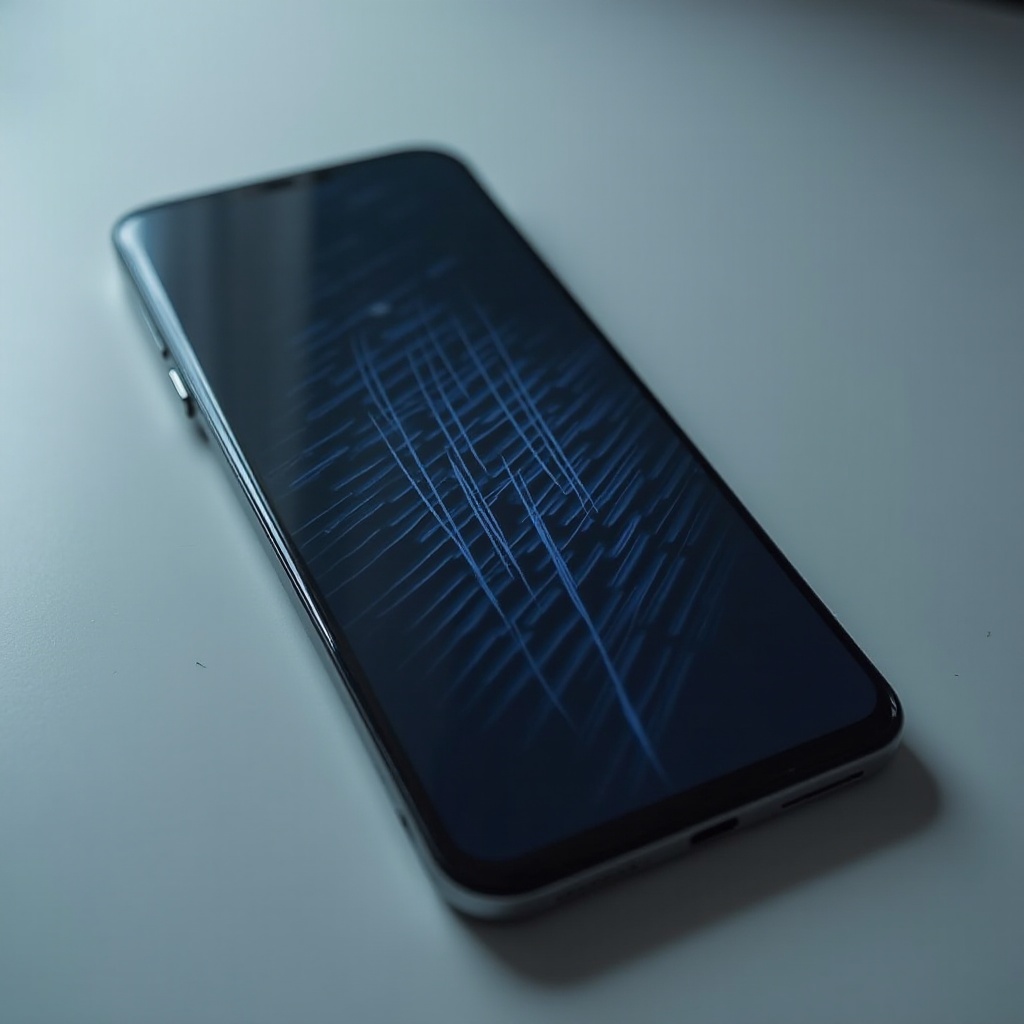 как да поправя белите линии на екрана на телефона