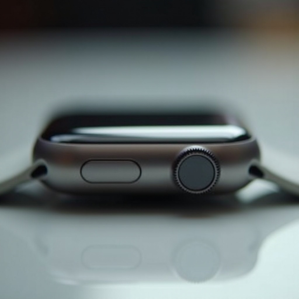 страничният бутон на Apple Watch е заседнал