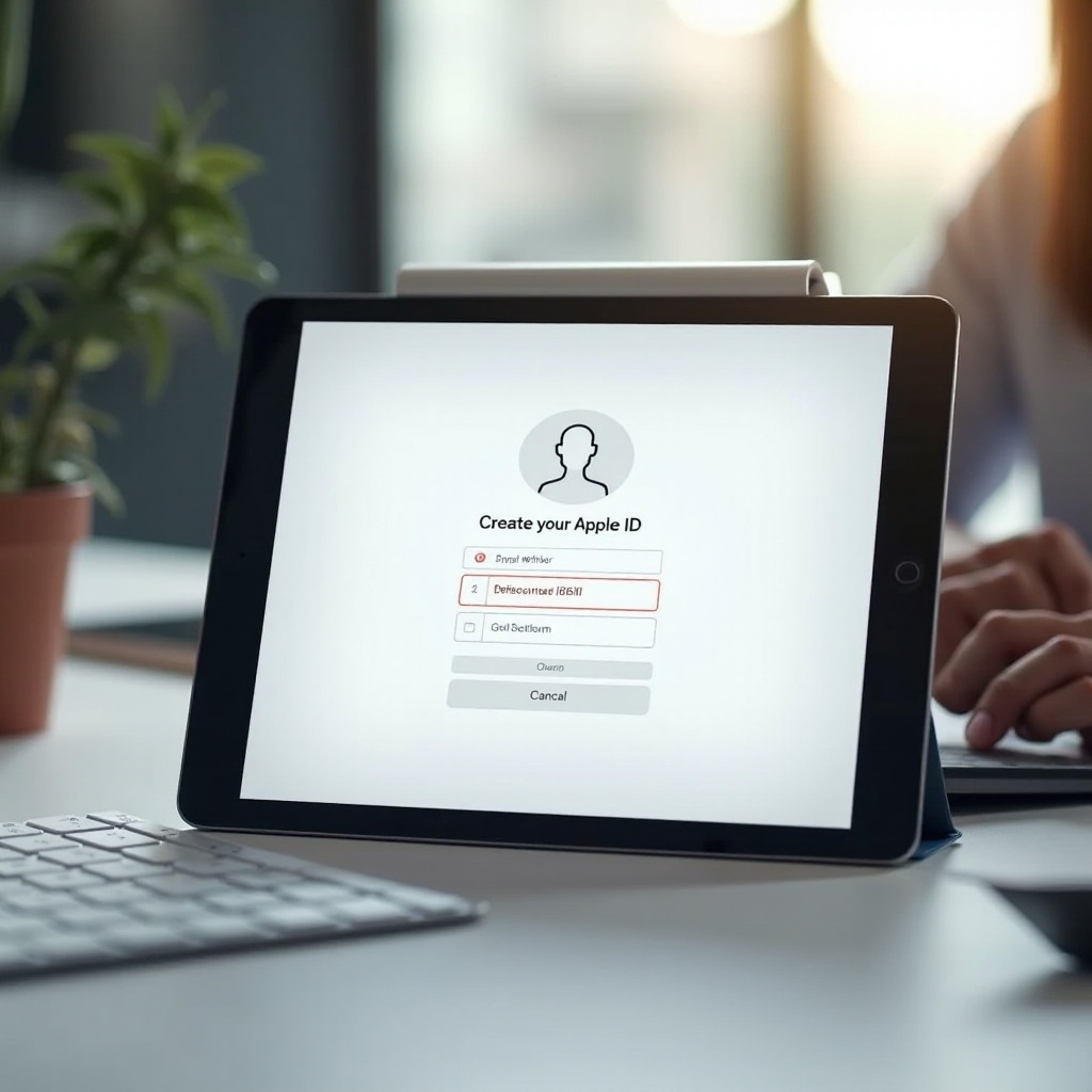jak vytvořit Apple ID pro iPad