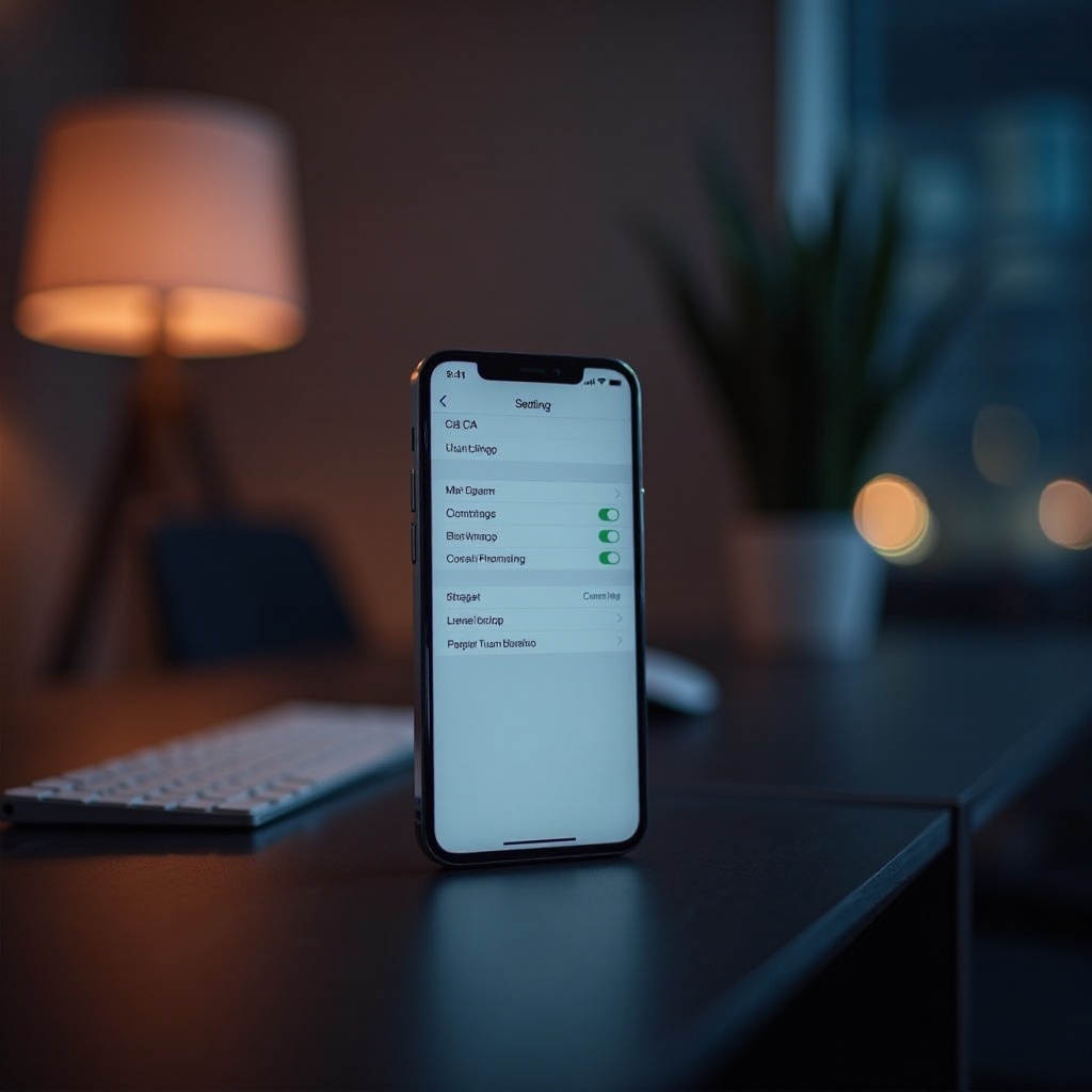 لماذا لا تنطفئ شاشة جهاز آيفون 15 الخاص بي