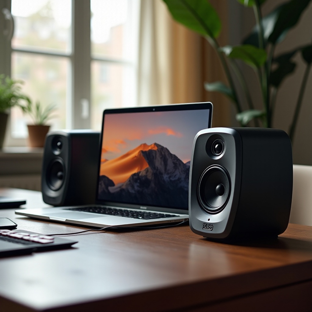 внешние динамики для MacBook Pro