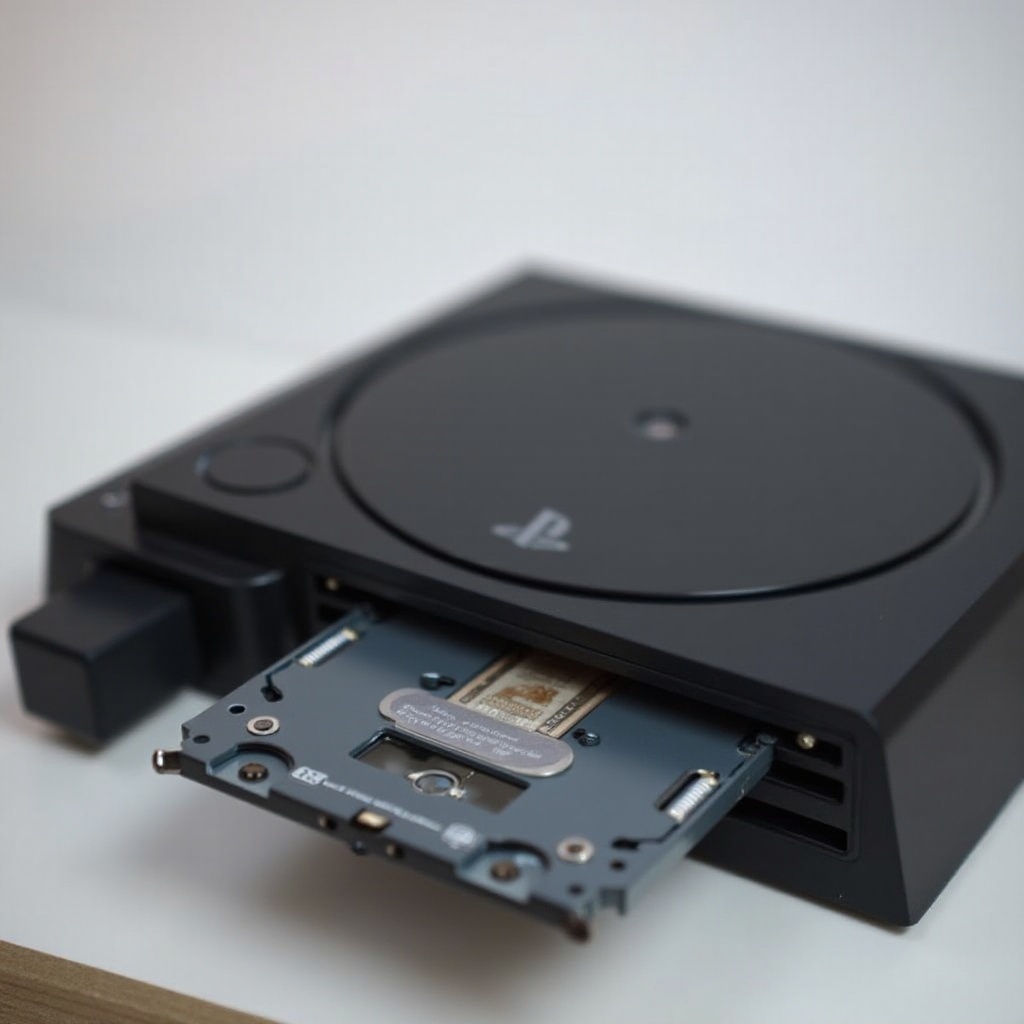 как удалить жесткий диск PS4