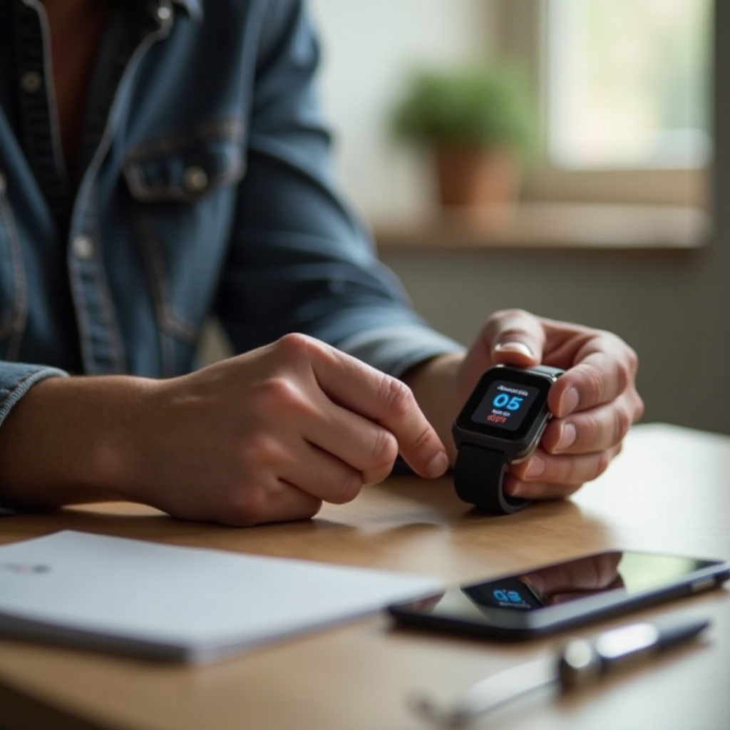 дисплеят на fitbit не работи