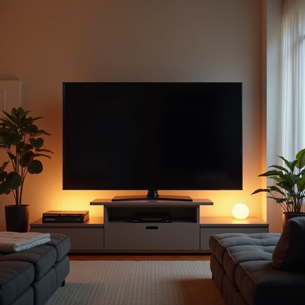 црни екран на Визио телевизору