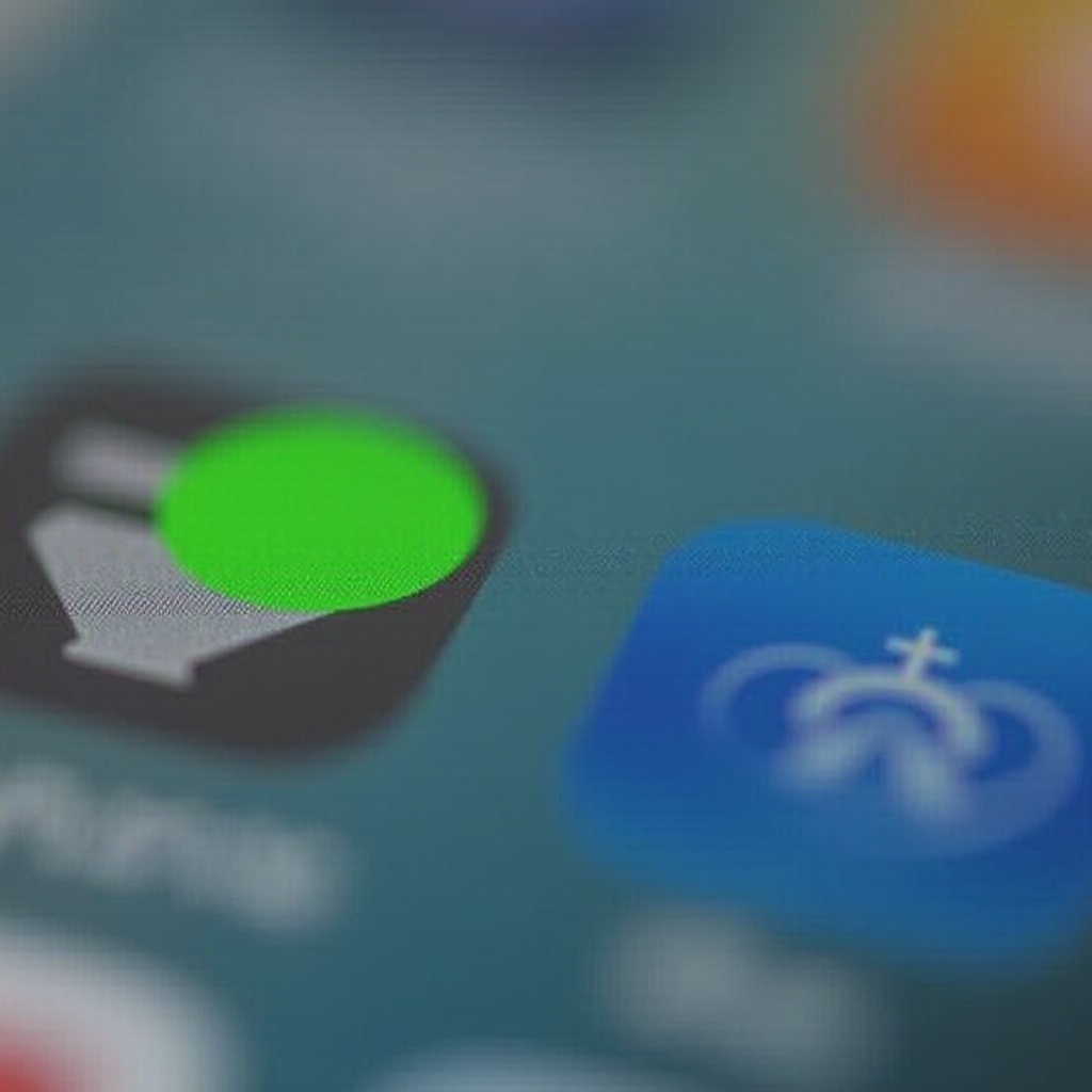 что означает зеленая точка на iPhone