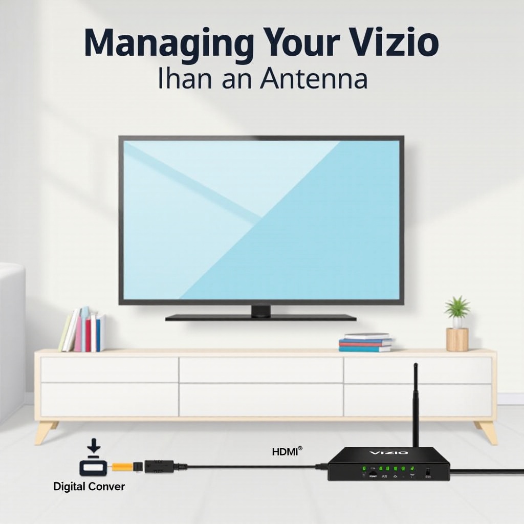 телевизор Vizio без антенного входа