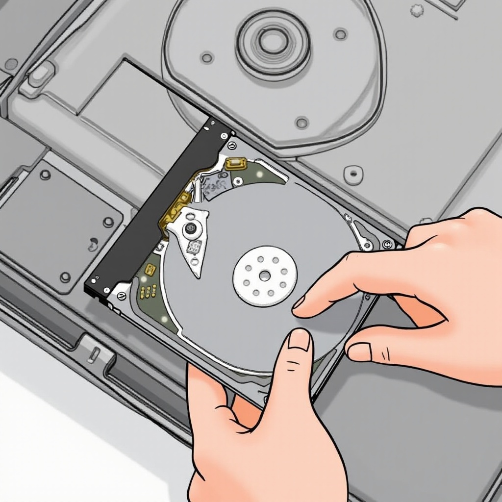 cum să scoți hard disk-ul din PS4