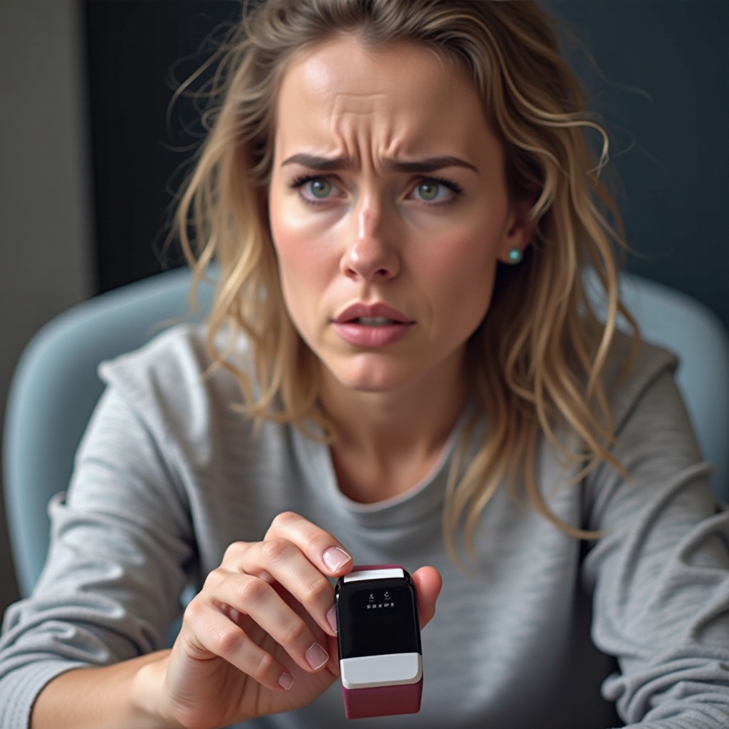 afișajul fitbit nu funcționează