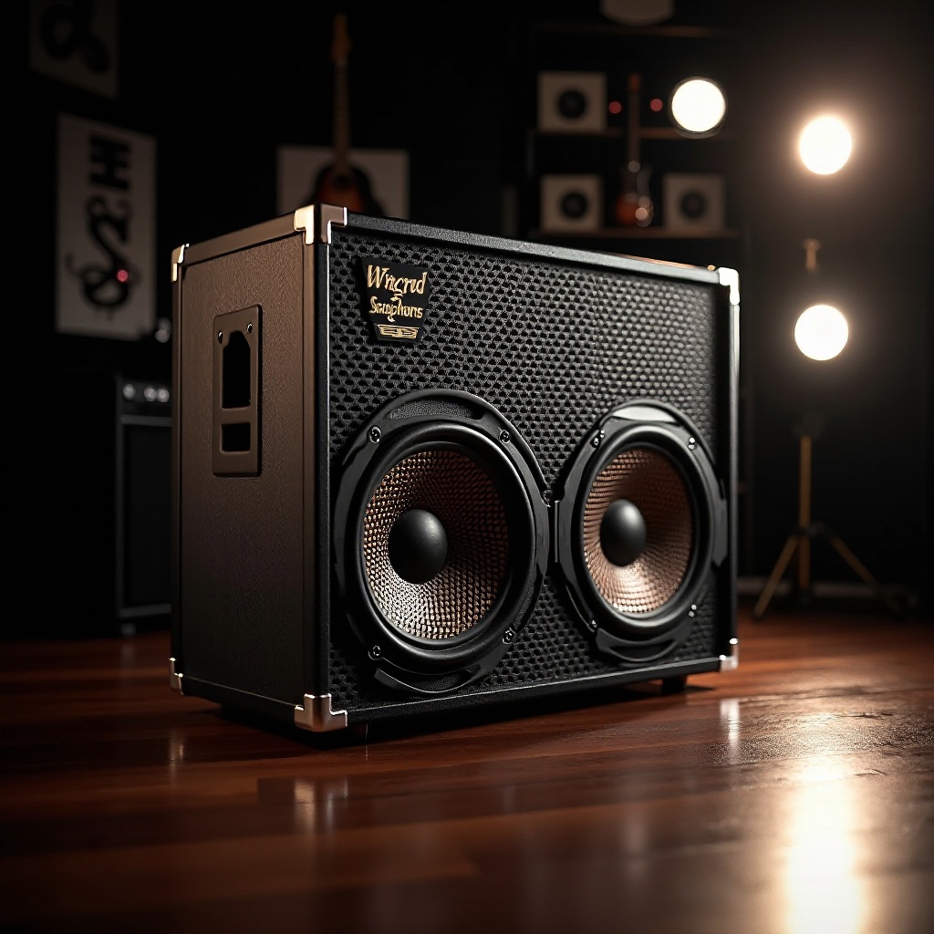 ce marcă de difuzoare sunt într-un cabinet acustic 403 Fender