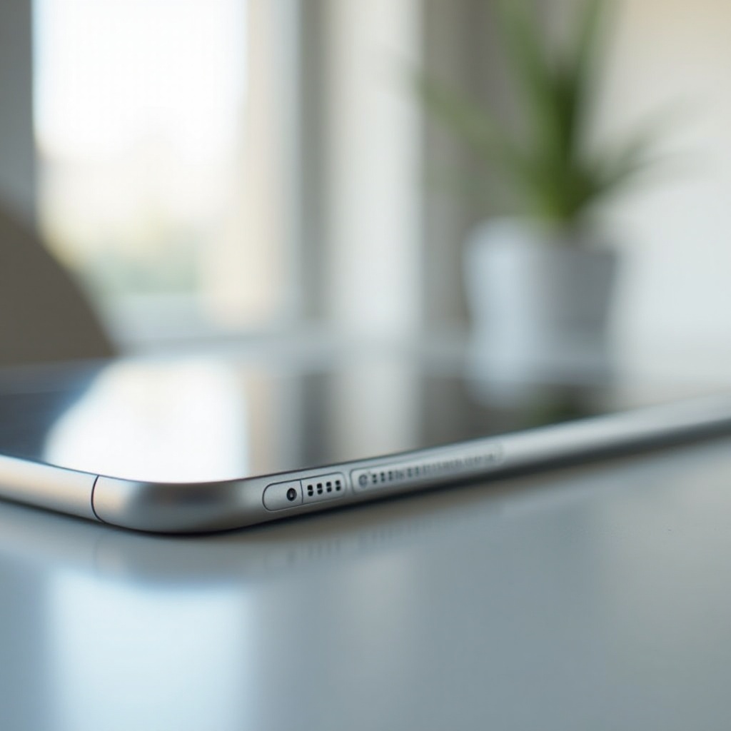 kde je Touch ID na iPadu 10. generace