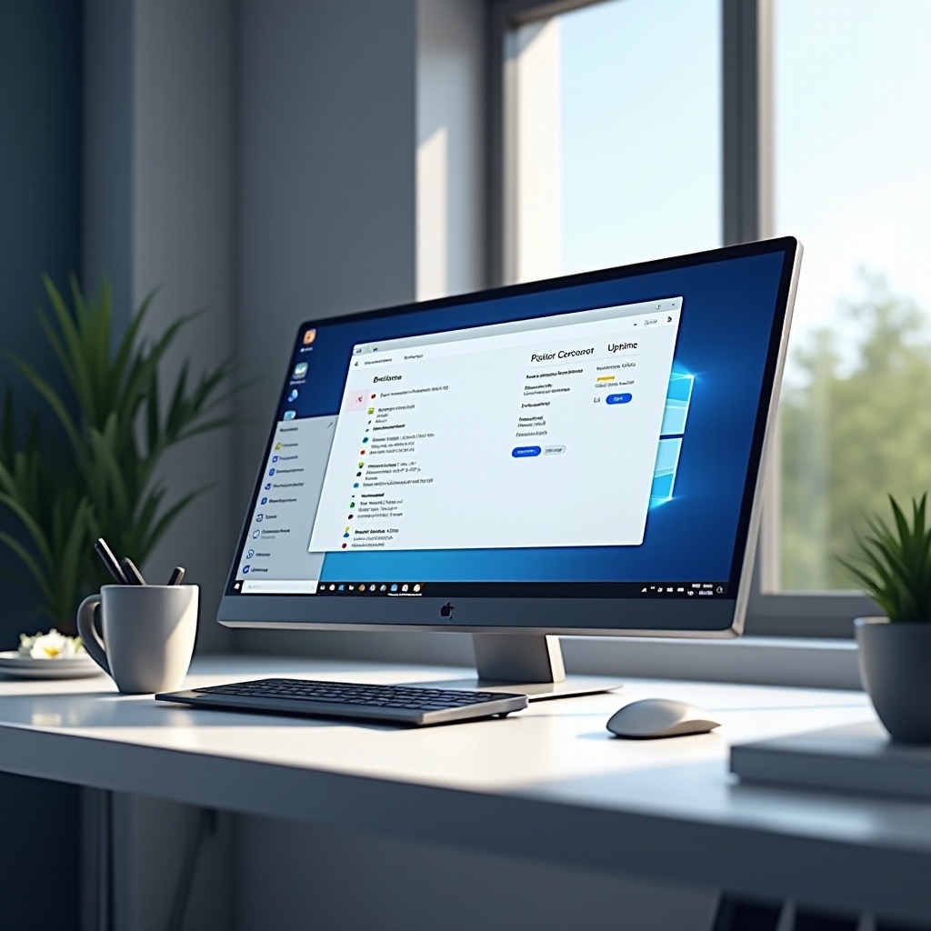 Windows 10 zobrazit dobu provozu