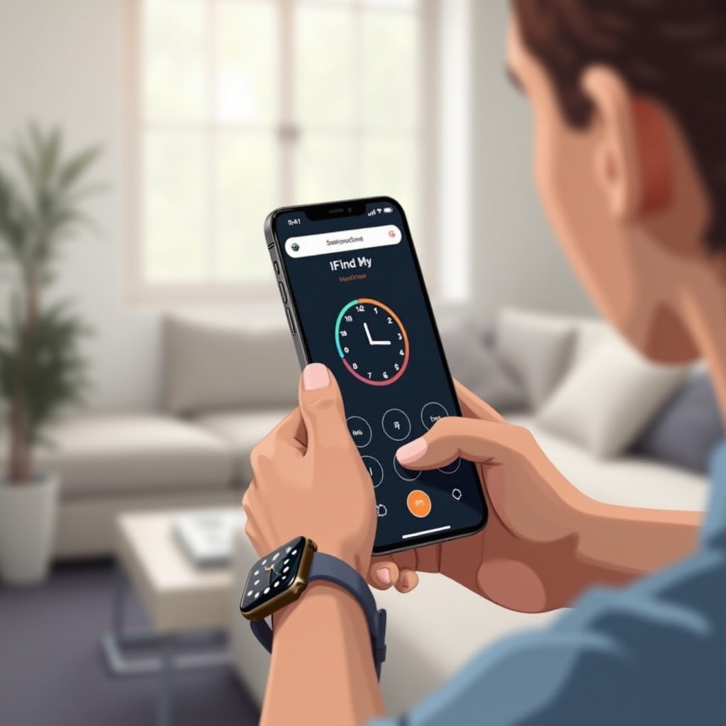 how to find my watch on iphone