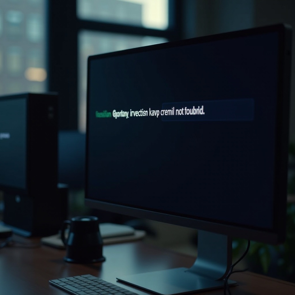 operating system not found