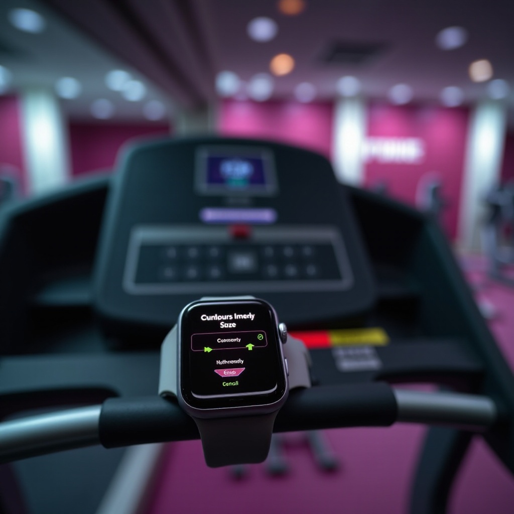 how to connect apple watch to planet fitness treadmill