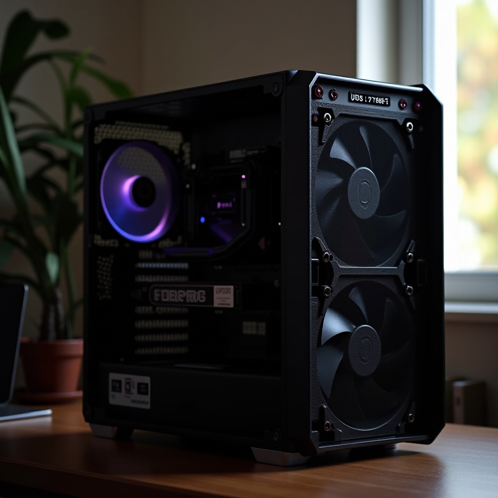 počítač vydává hlasitý zvuk ventilátoru