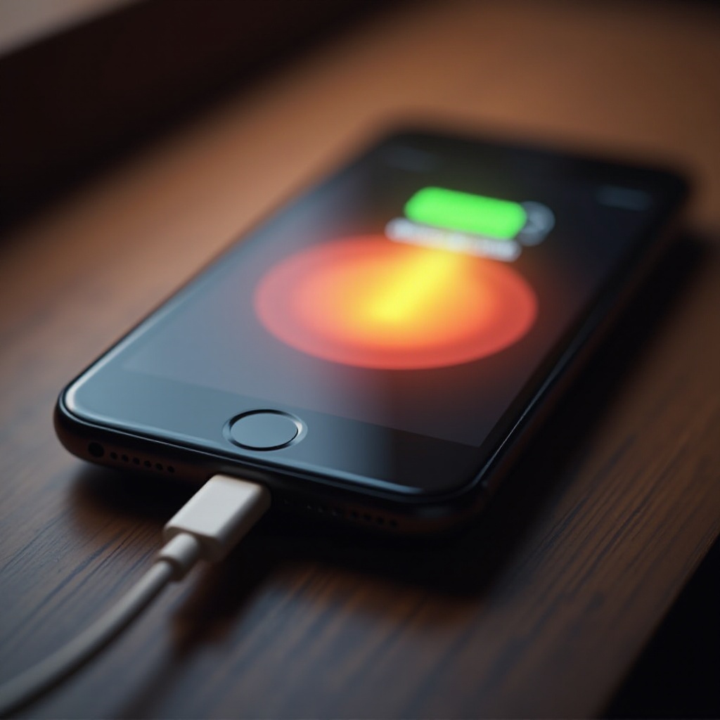 ładowanie wznowi się, gdy iPhone wróci do normalnej temperatury