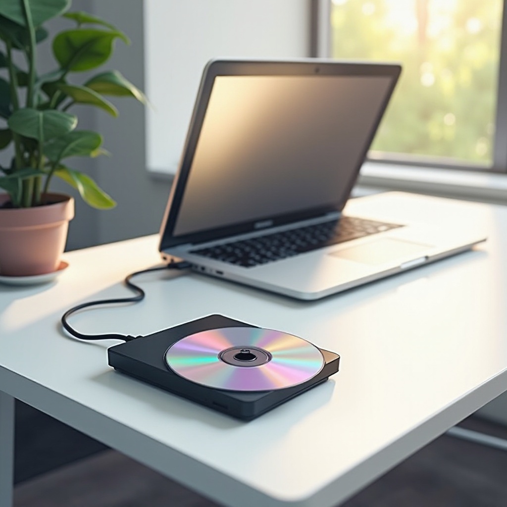 jak používat cd na MacBooku Air
