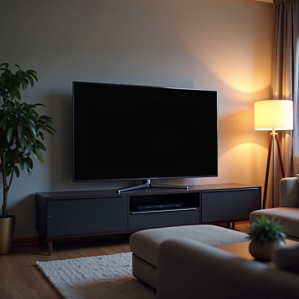 černá obrazovka na televizi Vizio